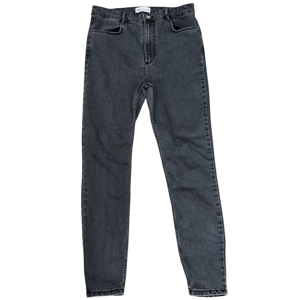 Zara High Rise Skinny Jeans Size 10